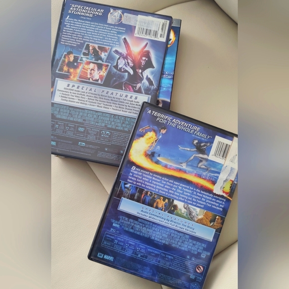 Set of 2 Fantastic 4 movies, Fantastic 4 & Rise of the silver surfer - Picture 2 of 4